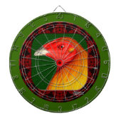 Gamecock Gerahmt Dartscheibe (vorne)
