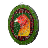 Gamecock Gerahmt Dartscheibe (Vorderseite rechts)