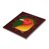 Gamecock Gerahmt Fliese (Seite)