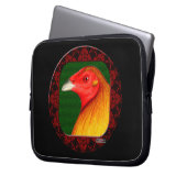 Gamecock Gerahmt Laptopschutzhülle (Vorderseite Links)