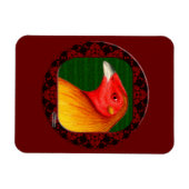 Gamecock Gerahmt Magnet (Horizontal)