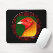 Gamecock Gerahmt Mousepad (Mit Mouse)