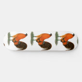 Gamecock Ginger Red Rooster Skateboard (Horizontal)