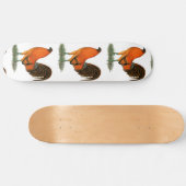 Gamecock Ginger Red Rooster Skateboard (Horizontal)