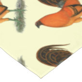 Gamecock Ginger Red Rooster Tischdecke (Schrägansicht)