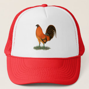 Gamecock Ginger Red Rooster Truckerkappe