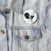 Gamecock Gray Duckwing Button (Beispiel)