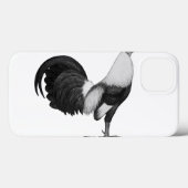 Gamecock Gray Duckwing Case-Mate iPhone Hülle (Rückseite (Horizontal))