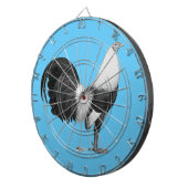 Gamecock Gray Duckwing Dartscheibe (Vorderseite rechts)