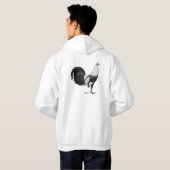 Gamecock Gray Duckwing Hoodie (Schwarz voll)