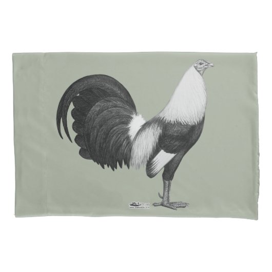 Gamecock Gray Duckwing Kissenbezug (Vorderseite)