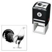 Gamecock Gray Duckwing Permastempel (Beispiel)