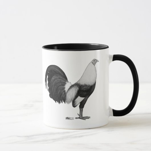 Gamecock Gray Duckwing Tasse (Rechts)