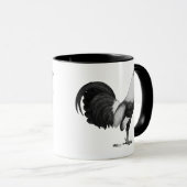 Gamecock Gray Duckwing Tasse (VorderseiteRechts)