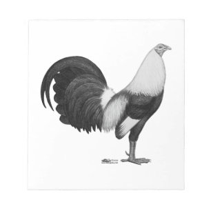 Gamecock Grey Duckwing Notizblock