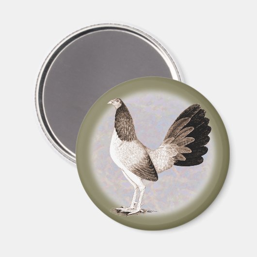 Gamecock: Hennie Magnet (Vorderseite/Rückseite)