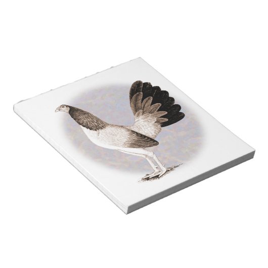 Gamecock: Hennie Notizblock (angewinkelt)