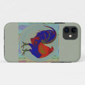 Gamecock: Impressionist Rooster Case-Mate iPhone Hülle (Rückseite (Horizontal))