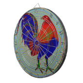 Gamecock:  Impressionistin Dartscheibe (Vorderseite rechts)