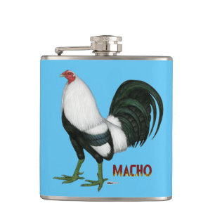 Gamecock Macho Duckwing Flachmann