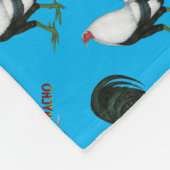 Gamecock Macho Duckwing Fleecedecke (Ecke)