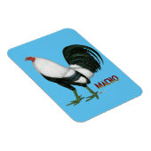 Gamecock Macho Duckwing Magnet (Rechte Seite)