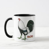 Gamecock Macho Duckwing Tasse (Links)