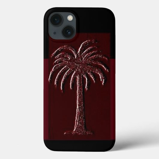 Gamecock Palm iPad Air - Design 1 Case-Mate iPhone Hülle (Rückseite)