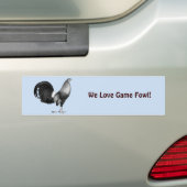 Gamecock Red Hatch Autoaufkleber (Auf Auto)