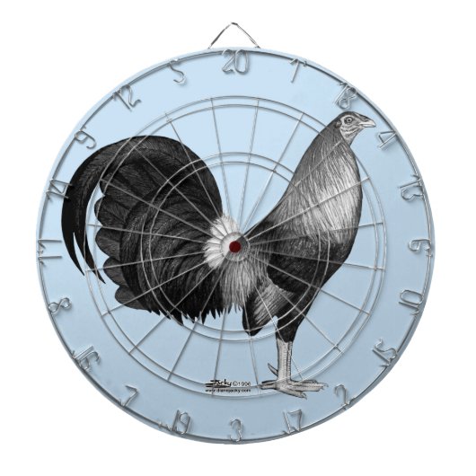 Gamecock Red Hatch Dartscheibe (vorne)