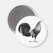 Gamecock Red Hatch Magnet (Vorderseite/Rückseite)