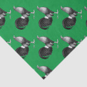 Gamecock Red Hatch Seidenpapier (Ausschnitt)