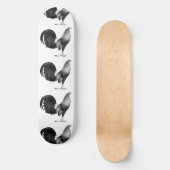 Gamecock Red Hatch Skateboard (Vorderseite)