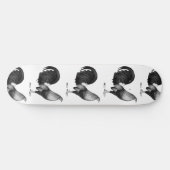 Gamecock Red Hatch Skateboard (Horizontal)