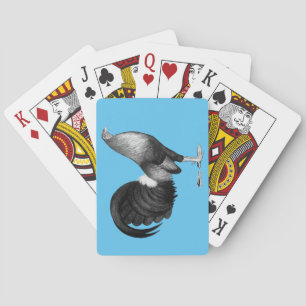 Gamecock Red Hatch Spielkarten