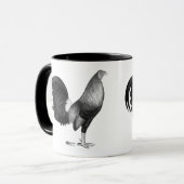 Gamecock Red Hatch Tasse (Vorderseite Links)