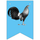 Gamecock Red Hatch Wimpelkette (Zweite Fahne)