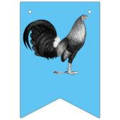 Gamecock Red Hatch Wimpelkette (Erste Fahne)