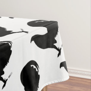 Gamecock Rooster-Silhouette Tischdecke