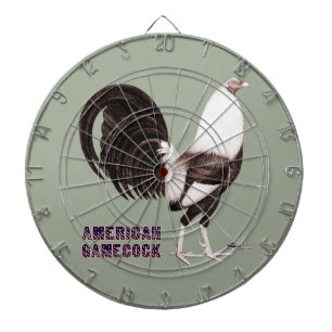 Gamecock Sepia Dartscheibe