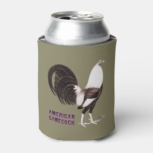Gamecock Sepia Dosenkühler (Kanne Vorderseite)