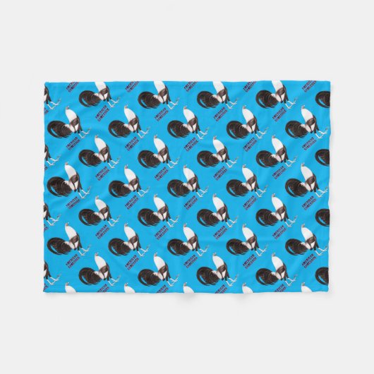 Gamecock Sepia Fleecedecke (Vorderseite (Horizontal))