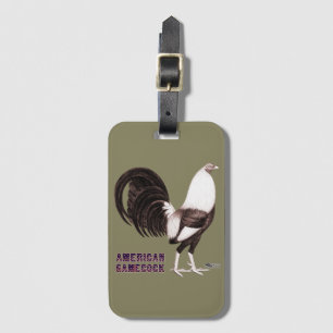 Gamecock Sepia Gepäckanhänger