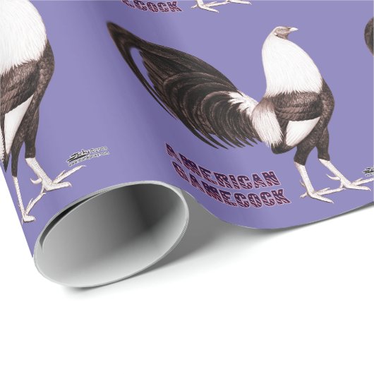 Gamecock Sepia Geschenkpapier (Rolleneckpunkt)