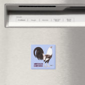 Gamecock Sepia Magnet (In Situ (Geschirrspüler))