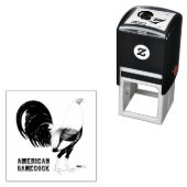 Gamecock Sepia Permastempel (Beispiel)