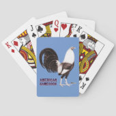 Gamecock Sepia Spielkarten (Rückseite)