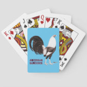 Gamecock Sepia Spielkarten (Rückseite)