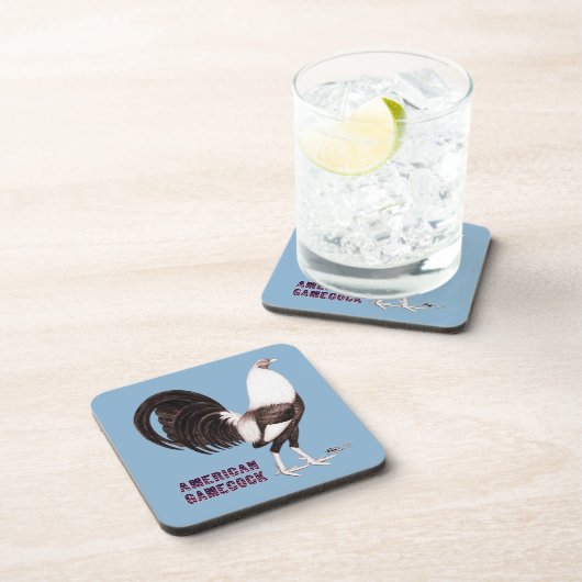 Gamecock Sepia Untersetzer (Rechte Seite)