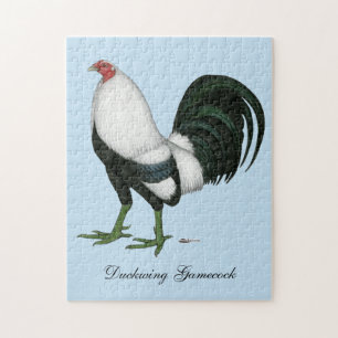 Gamecock Silver Duckwing Puzzle